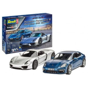 Revell Porsche Panamera and 918 Spyder Gift Set 1:24 Scale RVG 05681