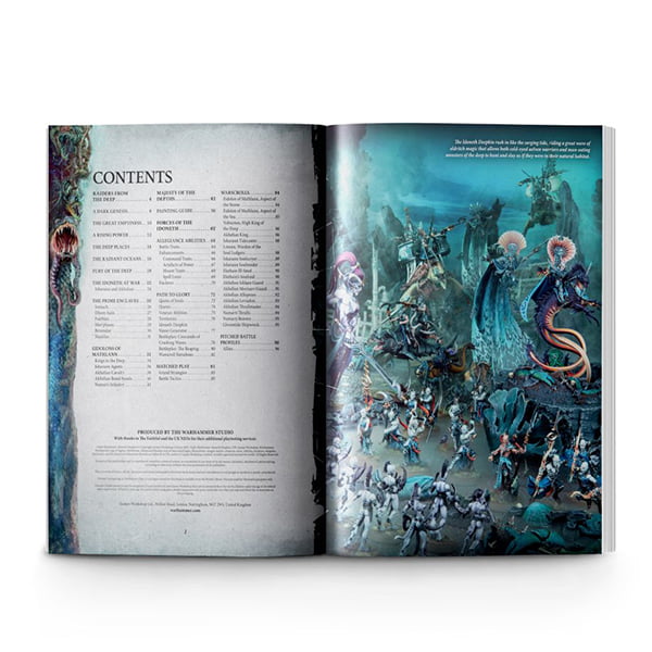 Warhammer Battletome Idoneth Deepkin Hardcover 87-01 • Canada's largest ...