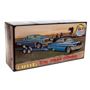 AMT Cal Drag Combo Ford Galaxie Falcon Funny Trailer 1:25 Scale 1223