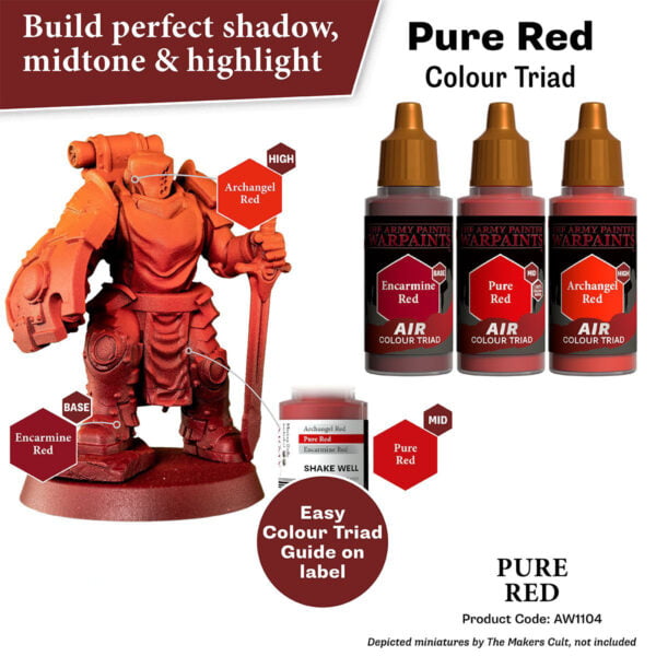 The Army Painter Air Pure Red 18ml AW1104