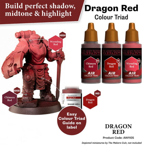 The Army Painter Air Dragon Red 18ml AW1105