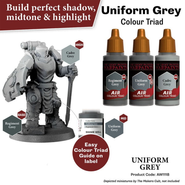 The Army Painter Air Uniform Grey 18ml AW1118