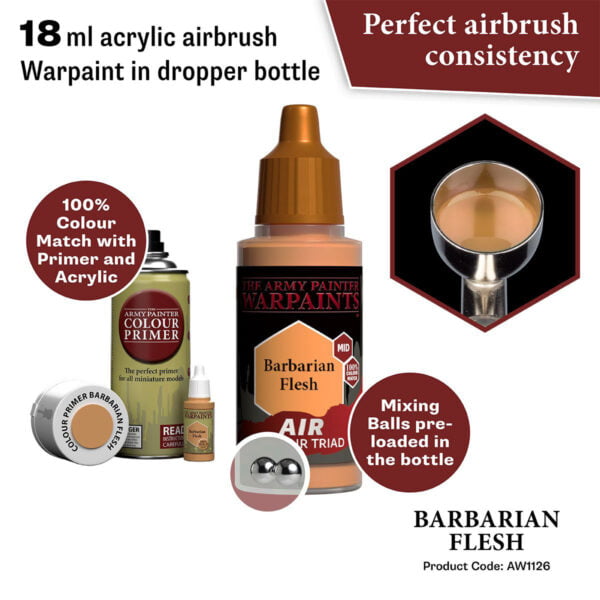 The Army Painter Air Barbarian Flesh 18ml AW1126