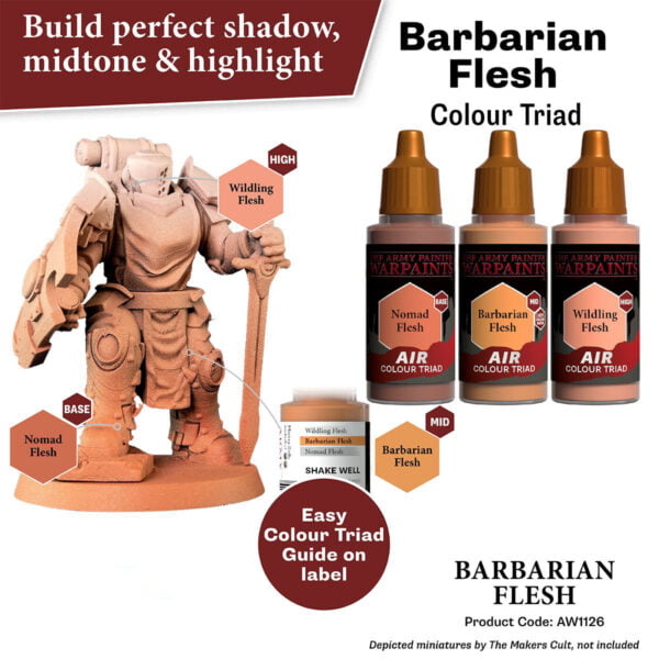 The Army Painter Air Barbarian Flesh 18ml AW1126