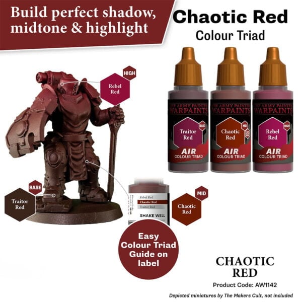 The Army Painter Air Chaotic Red 18ml AW1142