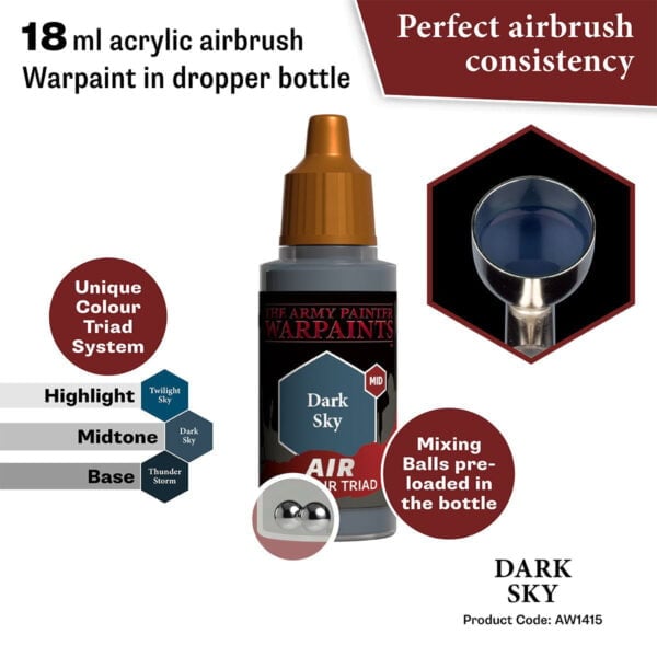 The Army Painter Air Dark Sky 18ml AW1415