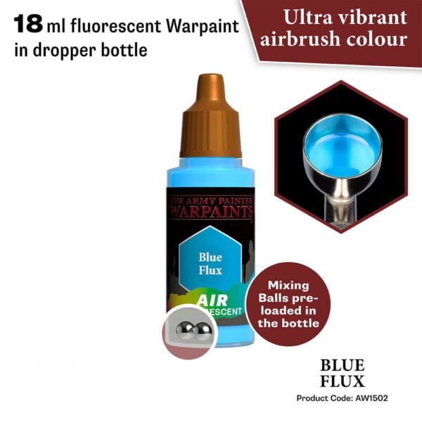 The Army Painter Fluo Air Blue Flux 18ml AW1502