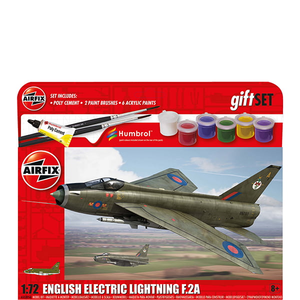 Airfix English Electric Lightning F.2A 1/72 Scale A55305 Starter Set ...