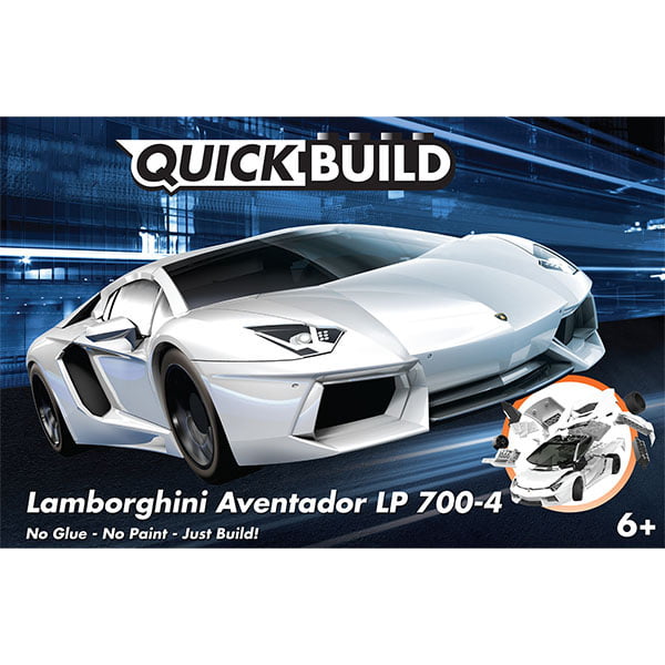 Airfix Quickbuild Skill 1 Model Kit Lamborghini Aventador LP 700-4