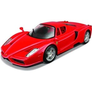Maisto Enzo Ferrari Red Assembly Line Kit 1/24 Scale 39964