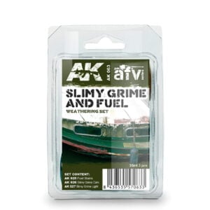 AK Interactive Slimy Grime et Fuel Weathering Set AKI 063