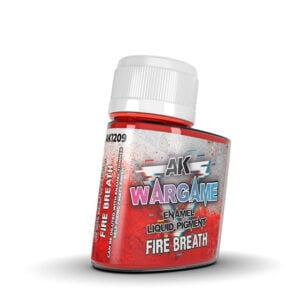 AK Interactive Wargame Enamel Liquid Pigments Fire Breath 35ml AKI 1209