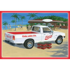 AMT 1980 Dodge Ram D-50 Pickup Coke 1/25 Scale 1306