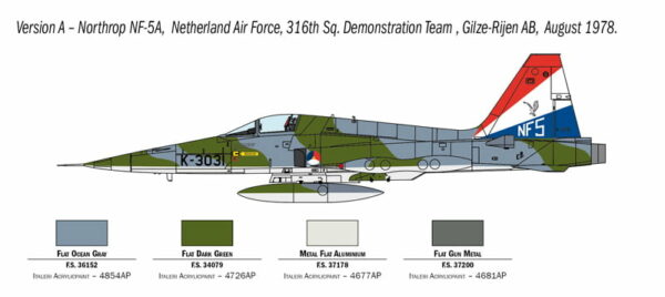 Italeri F-5A Freedom Fighter with Canadian Markings 1/72 Scale 1441