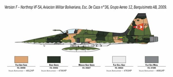 Italeri F-5A Freedom Fighter with Canadian Markings 1/72 Scale 1441