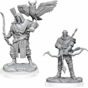 Wizkids D&D Nolzurs Marvelous Unpainted Miniatures Wave 17 Male Orc Rangers 90484