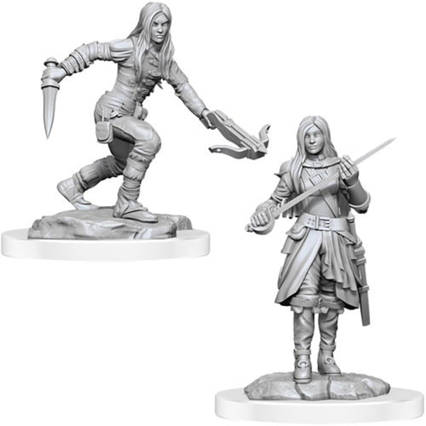 Wizkids D&D Nolzurs Marvelous Unpainted Miniatures Wave 17 Female Half ...