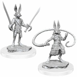 Wizkids D&D Nolzurs Marvelous Unpainted Miniatures Wave 17 Harengon Rogues 90487