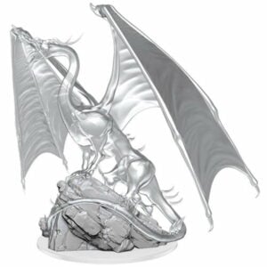 Wizkids D&D Nolzurs Marvelous Unpainted Miniatures Wave 17 Young Emerald Dragon 90491