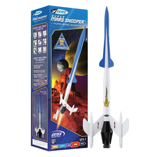 Estes Rockets Super Mars Snooper Model Rocket Kit 7309