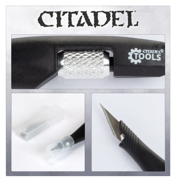 Details Citadel Knife Tool with Extra Blades 66-61