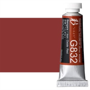 Holbein Artist Gouache Irodori Iron Oxide Red / Bengara 15ml G832A