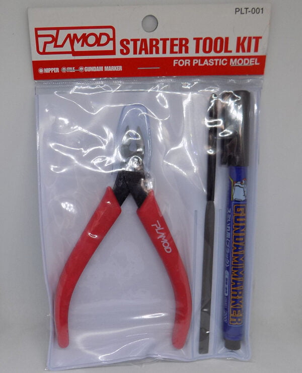 Mr Hobby Mr Basic Starter Tools Set with Marker PLF-001