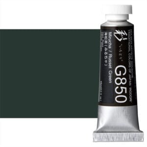 Holbein Artist Gouache Irodori Russet Green Mirucha Ml G A