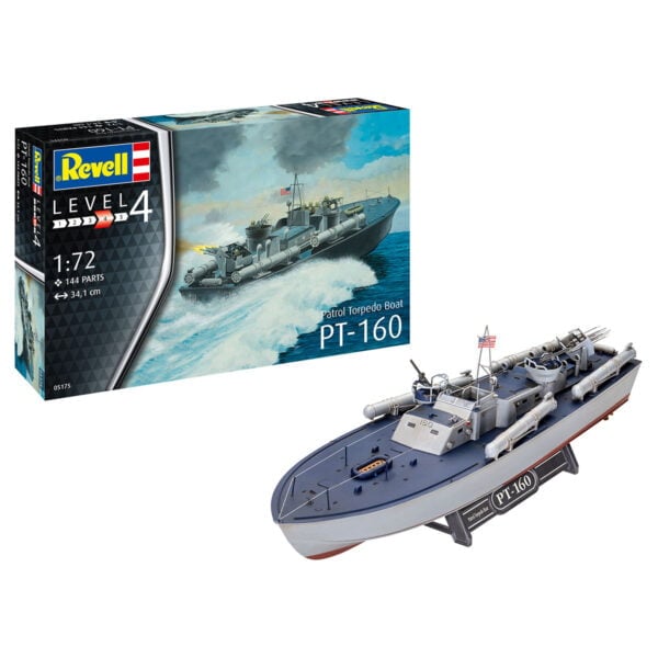 Revell PT-160 Patrol Torpedo Boat 1/72 Scale RVG 05175