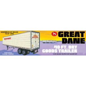 AMT Great Dane 40 ft Dry Goods Trailer 1/25 Scale 1185