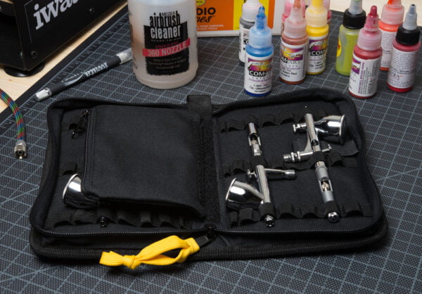 Iwata Zippered Airbrush Case CL500E Empty