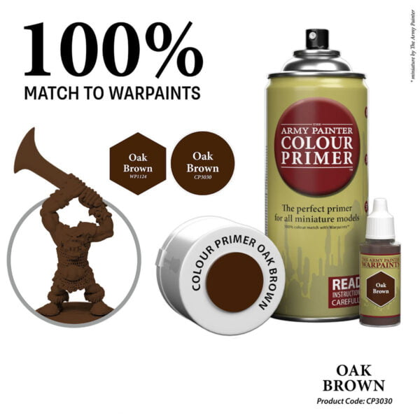 The Army Painter Spray Oak Brown CP3030