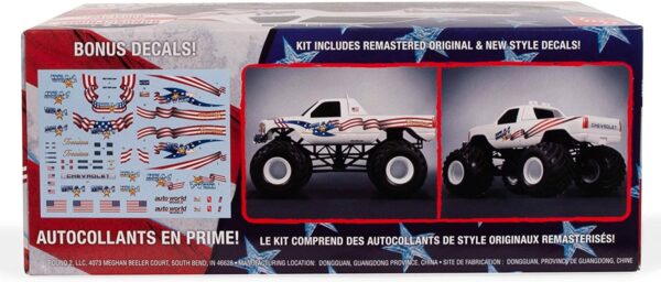 AMT USA-1 Monster Truck Chevy Silverado 1/32 Scale 1351