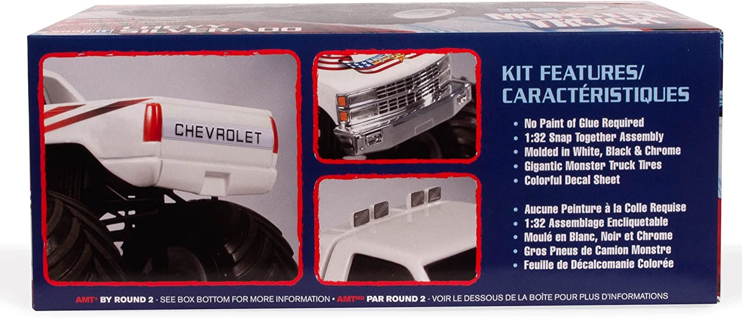 AMT USA-1 Monster Truck Chevy Silverado 1/32 Scale 1351 • Canada's largest  selection of model paints, kits, hobby tools, airbrushing, and crafts with  online shipping and up to date inventory.