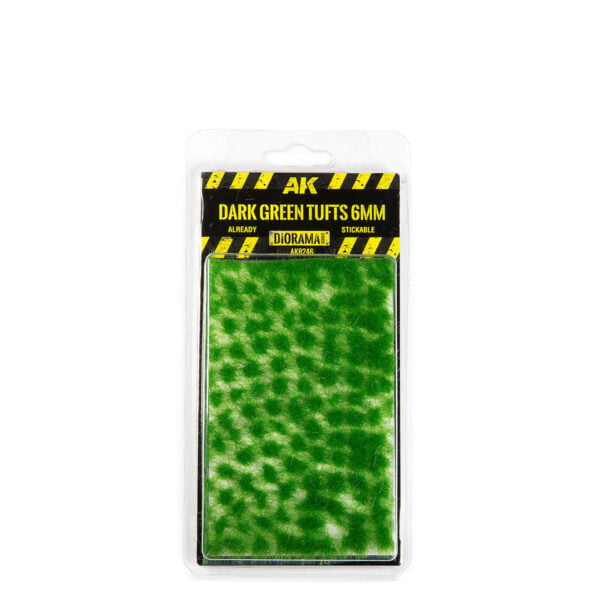 AK Interactive Dark Green Tufts 6mm AKI 8246