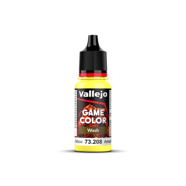 Vallejo Game Color Wash Yellow 18ml 73208