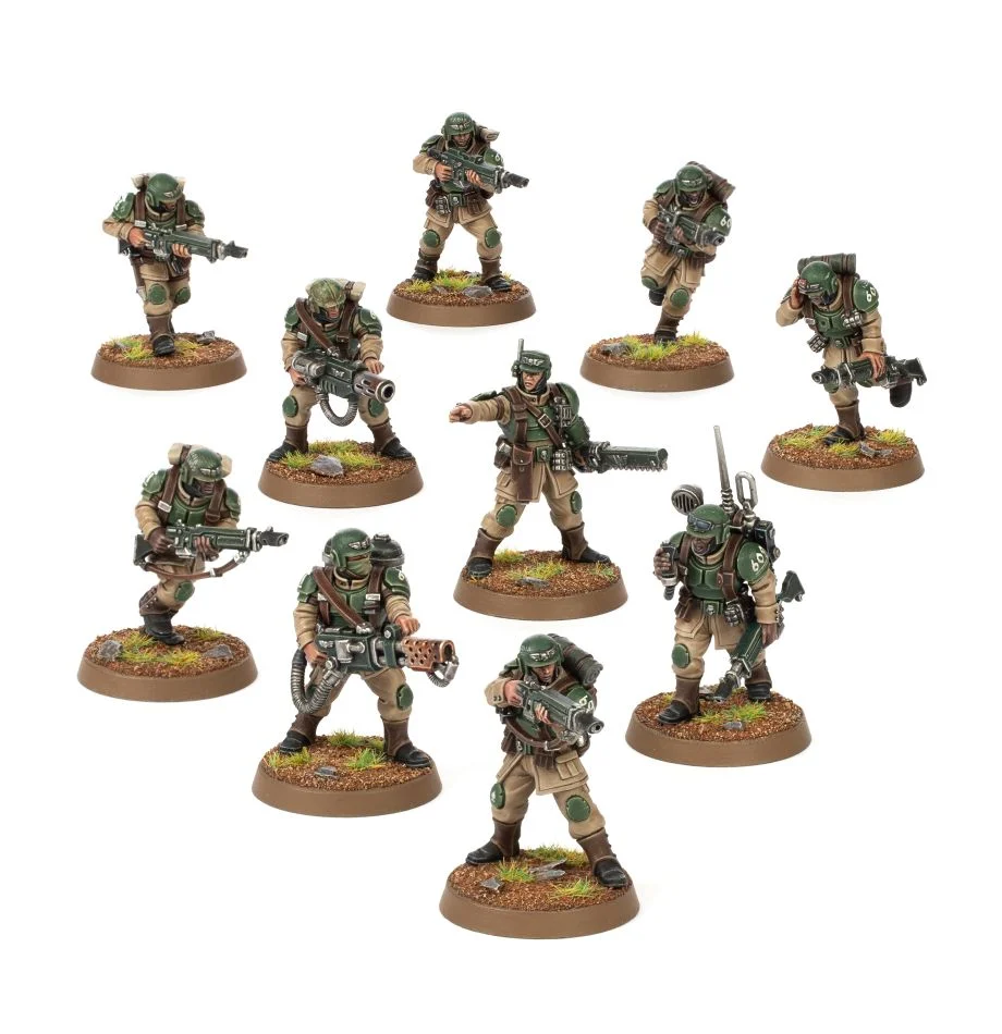 Warhammer Astra Militarum Cadian Shock Troops 47-33