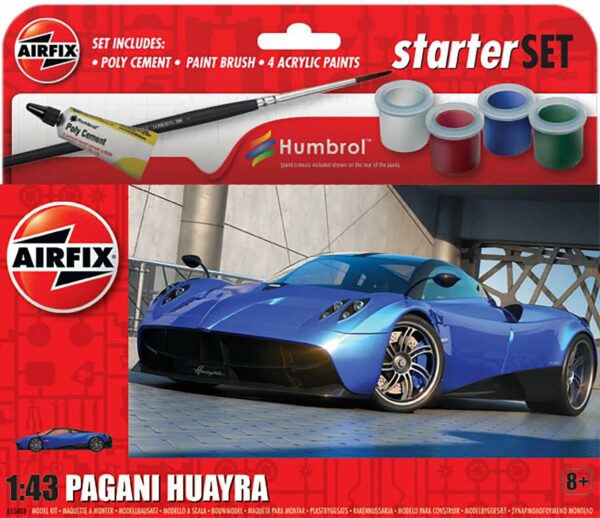 Airfix Pagani Huayra 1/43 Scale A55008 Starter Set