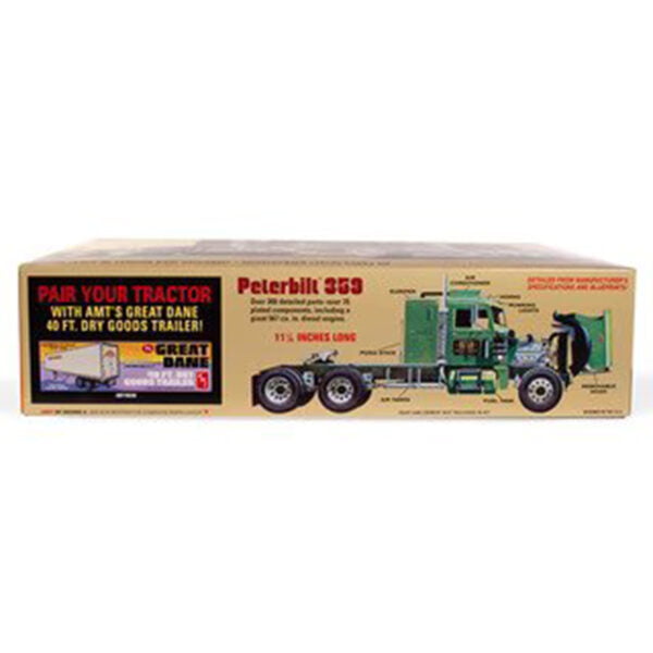 AMT California Hauler Peterbilt 359 with Sleeper 1/25 Scale 1327