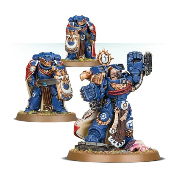 Warhammer 40000 Ultramarines Marcus Calgar with Victrix Honor Guard 55-21