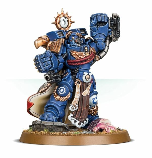 Warhammer 40000 Ultramarines Marcus Calgar with Victrix Honor Guard 55-21