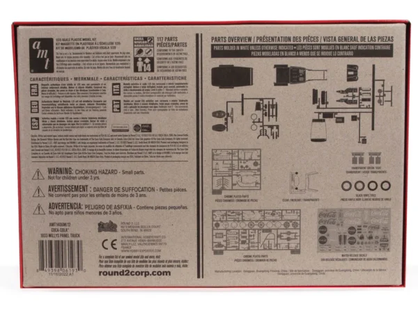 AMT 1933 Willy Panel Truck Coke 1/25 Scale 1406