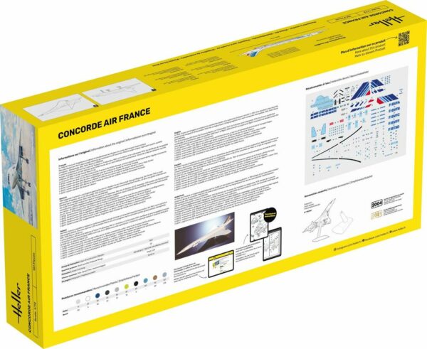 Heller Concorde Air France 1/72 Scale 80469