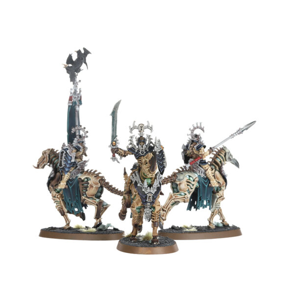 Warhammer Age of Sigmar Ossiarch Bonereapers Kavalos Deathriders 94-27