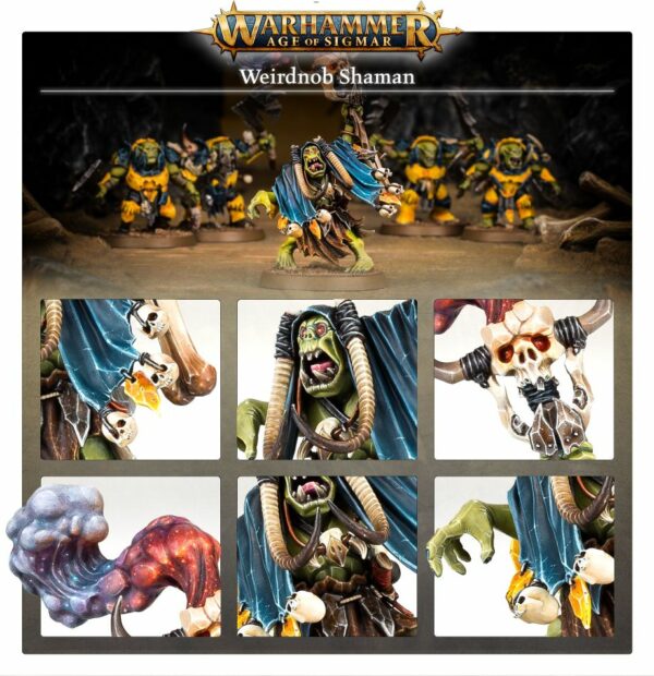 Warhammer Age of Sigmar Orruk Warclans Weirdnob Shaman 89-27