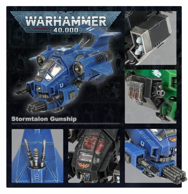 Warhammer 40000 Space Marines Stormhawk Interceptor 48-42