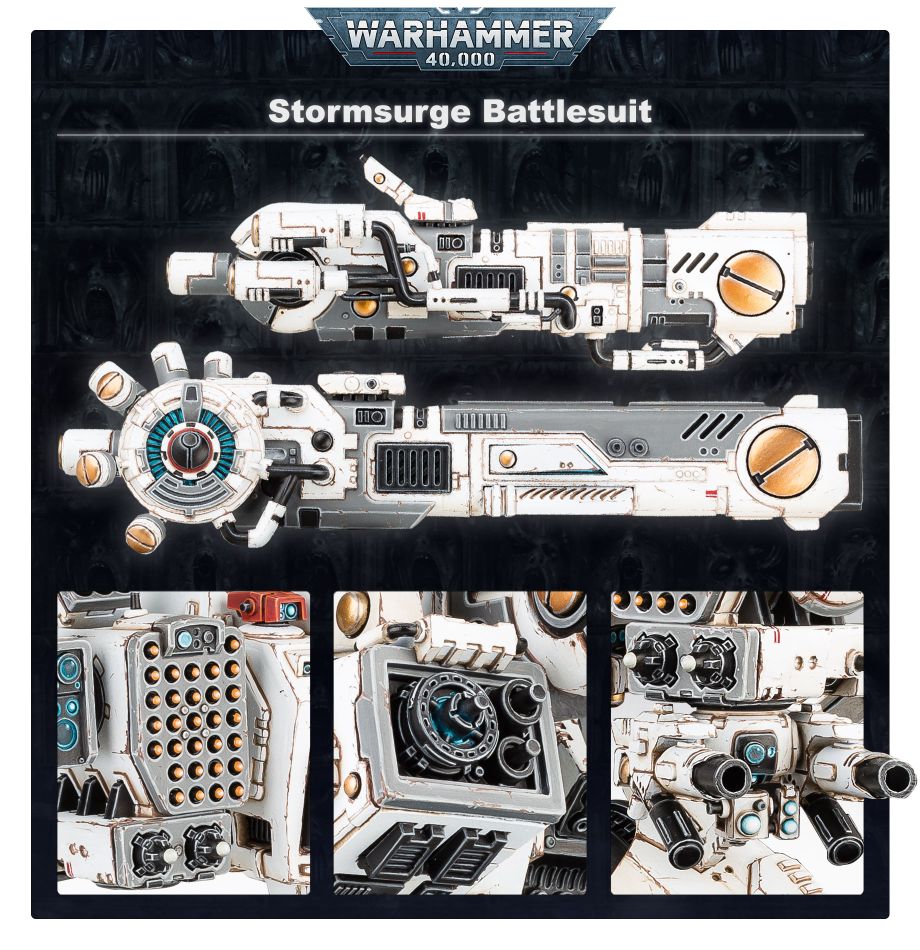 Warhammer 40000 T'au Empire Stormsurge 56-18 • Canada's largest selection  of model paints, kits, hobby tools, airbrushing, and crafts with online  shipping and up to date inventory.