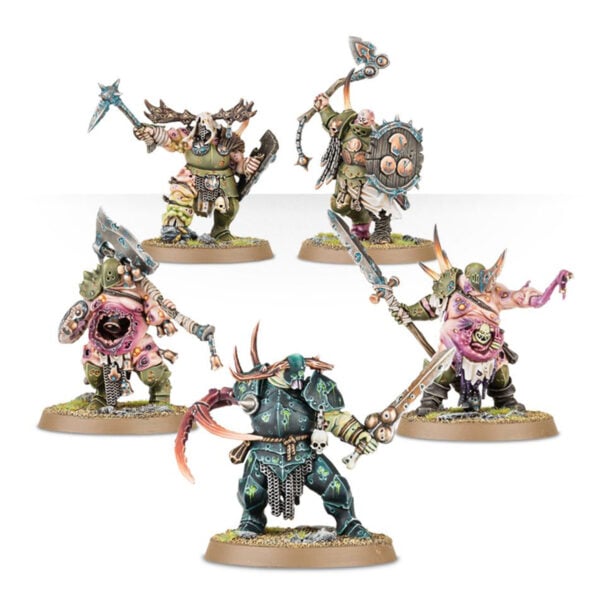 Warhammer Age of Sigmar Maggotkin of Nurgle Putrid Blightkings 83-28