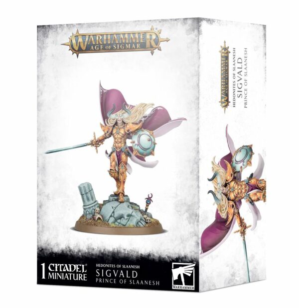 Warhammer Age of Sigmar Hedonites of Slaanesh Sigvald Prince of Slaanesh 83-84