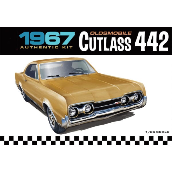 AMT 1967 Oldsmobile Cutlass 442 1/25 Scale 1365